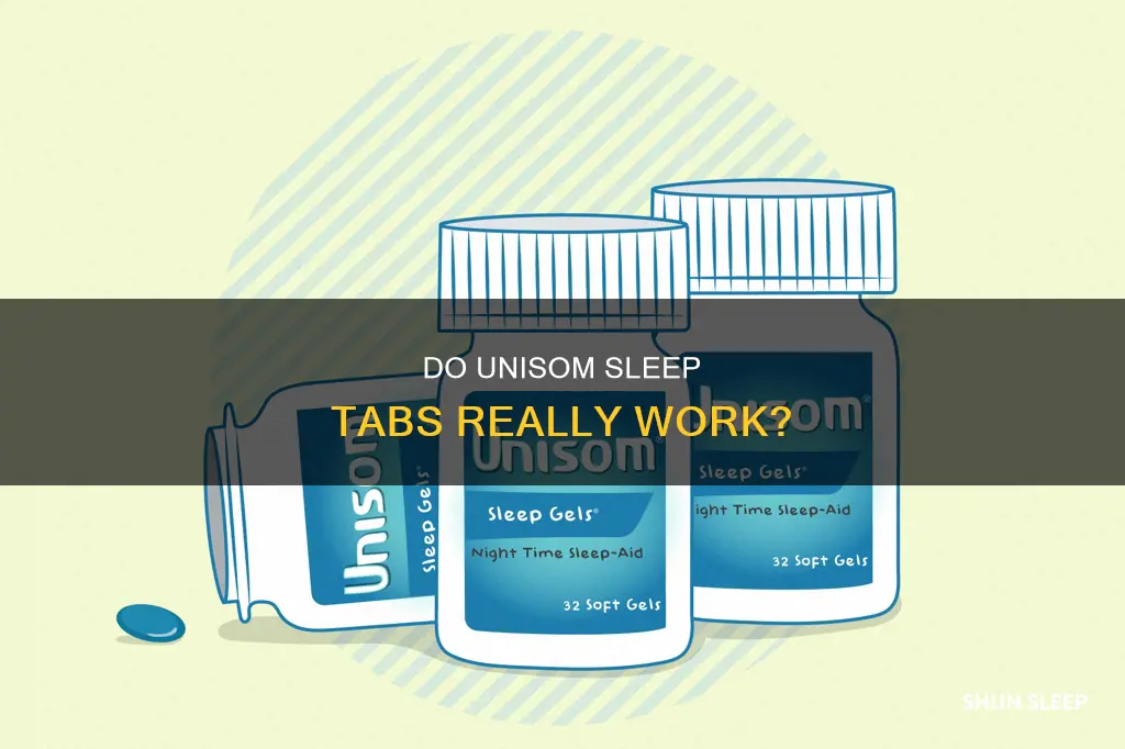 do unisom sleep tabs work