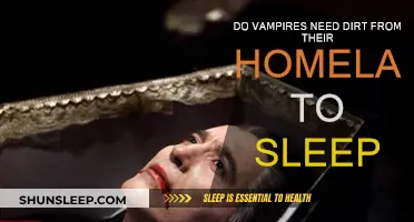 Vampires' Sleep: Dirt from Homeland, a Necessity?