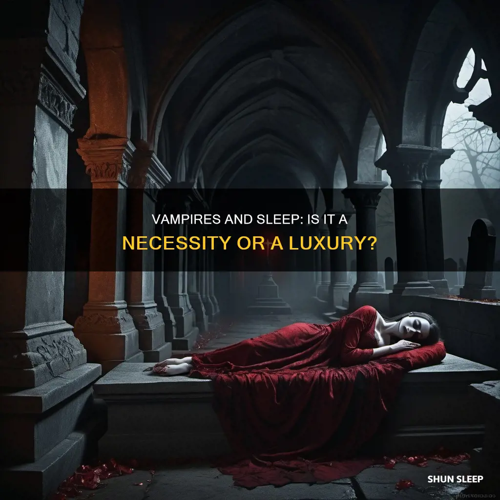 do vampires need sleep