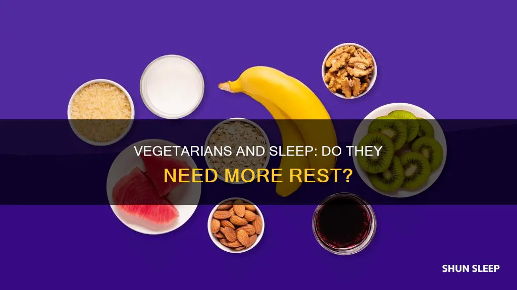 do vegatarians need more sleep