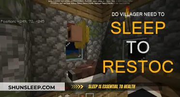 Do Villagers Need Sleep to Restock Their Inventory?