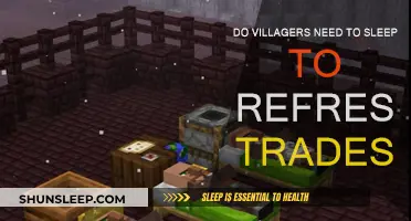 Do Villagers Need Sleep for Trade Refresh?