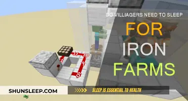 Do Villagers Need Sleep for Iron Farms?