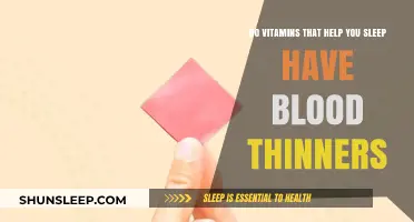 Sleep Vitamins and Blood Thinners: Unraveling the Connection for Better Rest