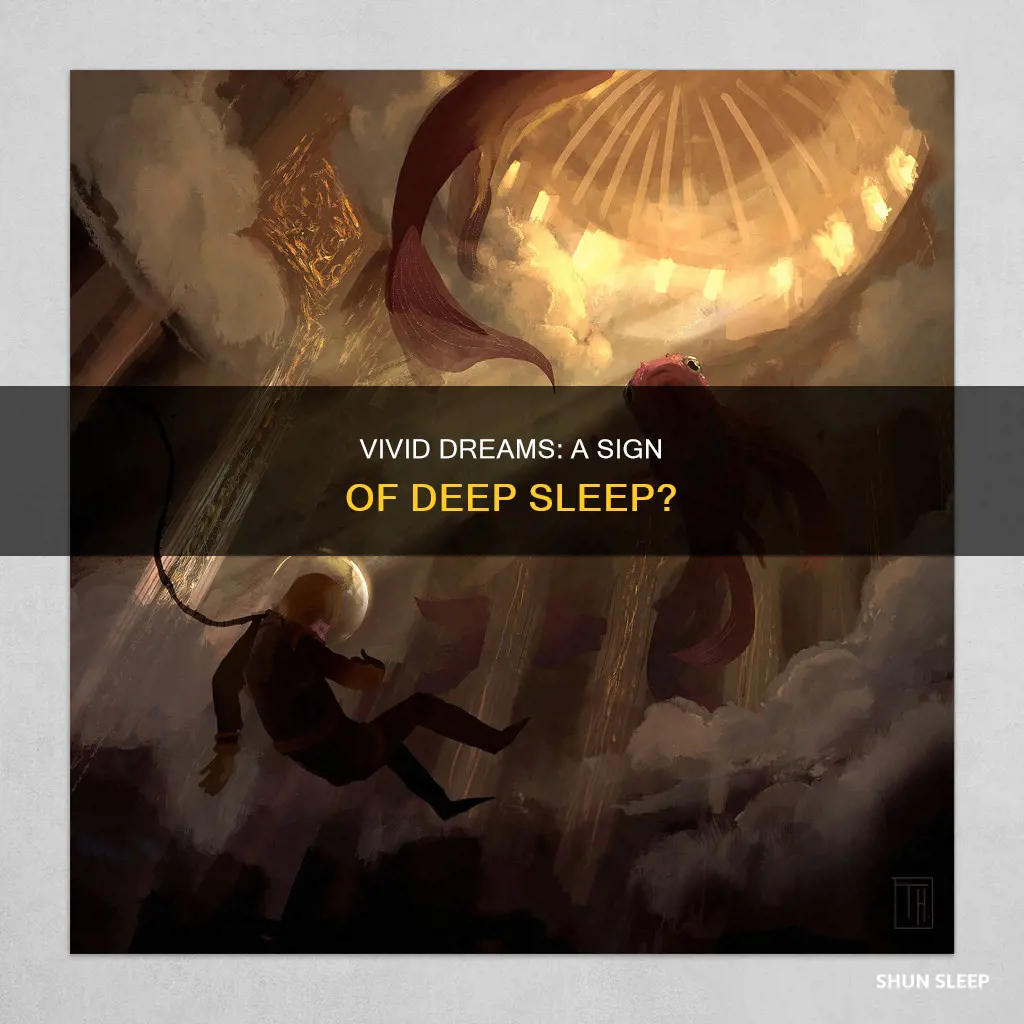 do vivid dreams mean deep sleep
