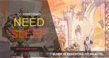 The Sleep Habits of Warforged: Do They Need Rest?
