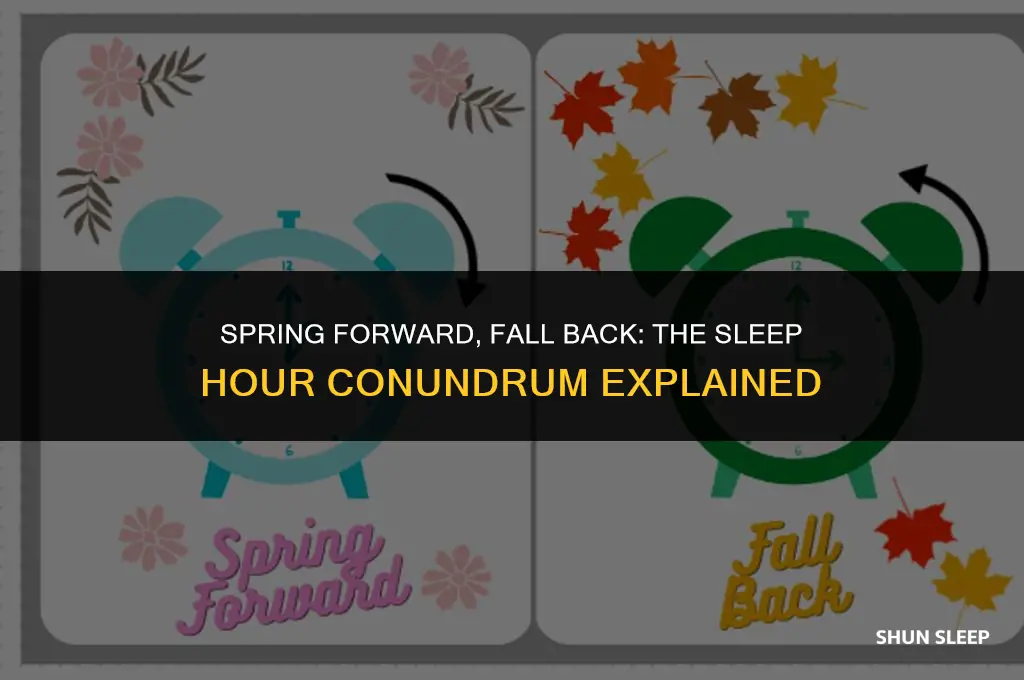 do we get or lose an hour of sleep