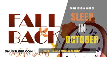 Autumn's Time Shift: Do We Really Lose an Hour of Sleep in October?