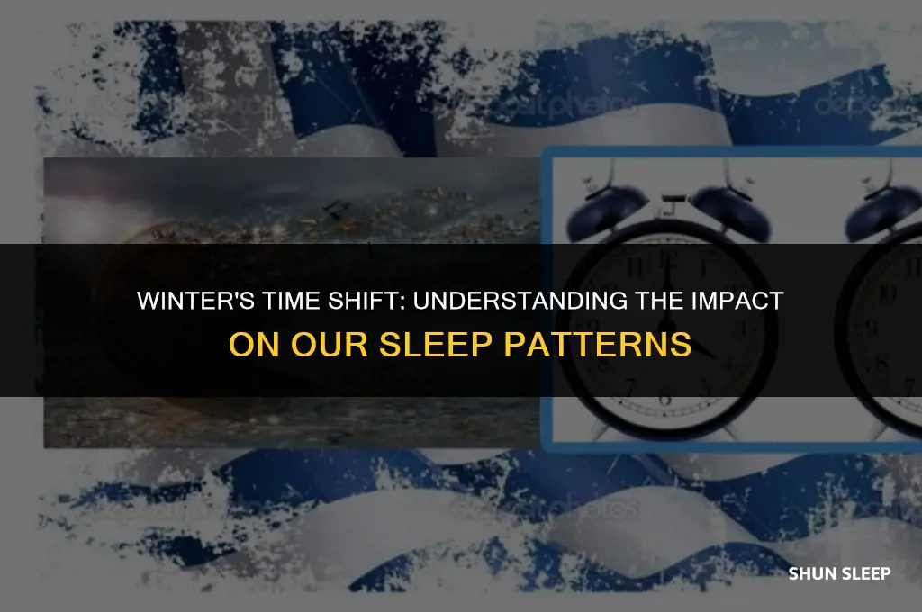 do we lose an hour of sleep in winter