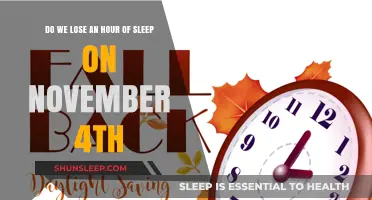 Daylight Saving Time: Are We Losing an Hour of Sleep on November 4th?
