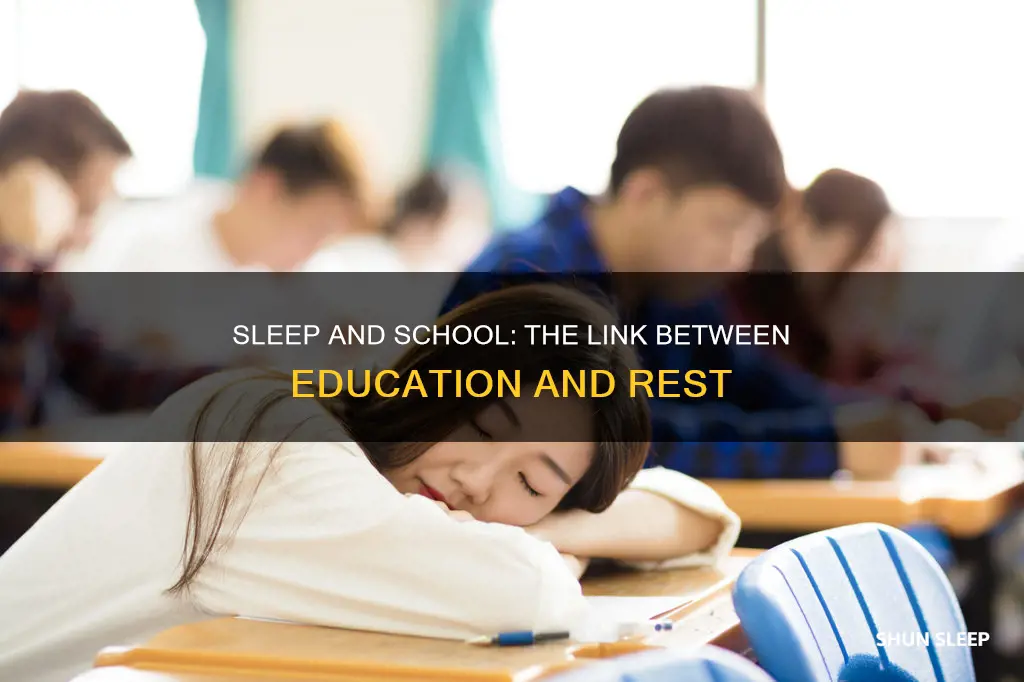 do we need more sleep when in school