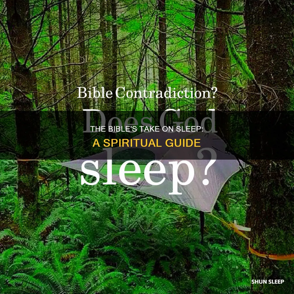 do we need sleep bible