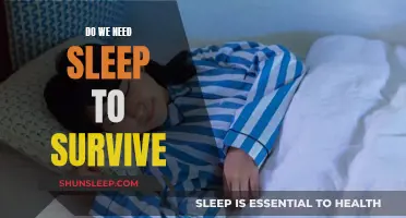 Sleep and Survival: Is Sleep a Basic Need?