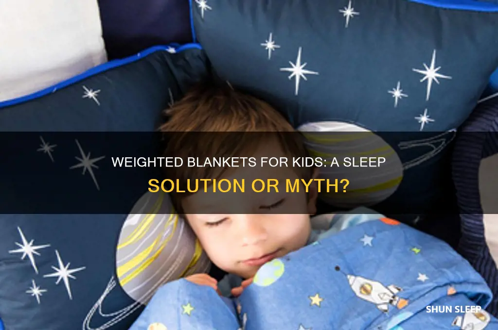 do weifhted blankets help children with sleep issues