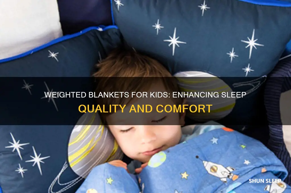 do weighted blanket help kids sleep