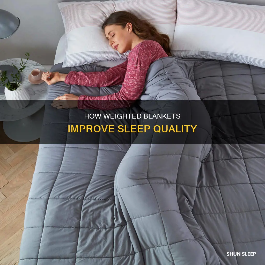 do weighted blankets realloy let you sleep better