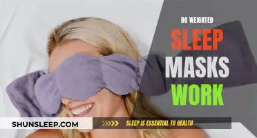 Weighted Sleep Masks: Do They Work?