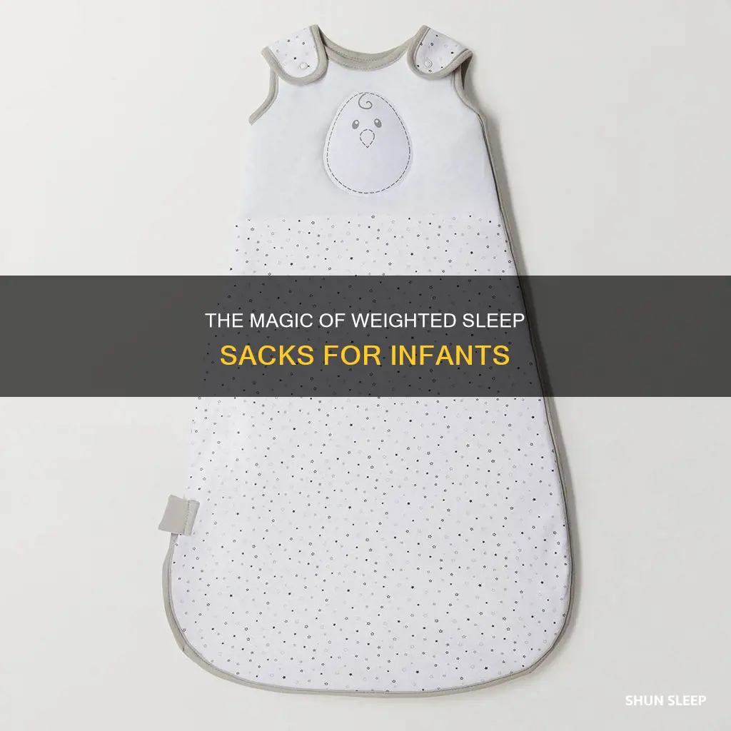 do weighted sleep sacks work for infants