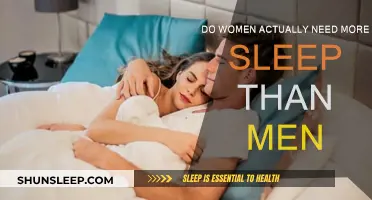 Sleep and Gender: Do Women Need More Shut-Eye?