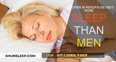 Menopause: Do Women Need Extra Sleep Than Men?