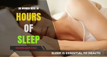 Unveiling the Sleep Needs of Women: A Comprehensive Guide