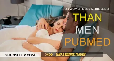 Sleep Needs: Gender Differences and Their Reasons