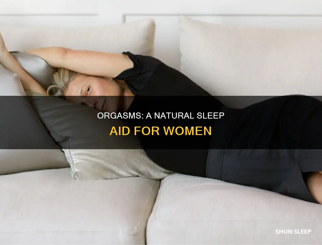 do women sleep better after orgasm