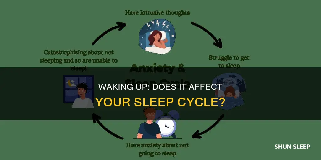 do you break your sleep cycle if you wake up
