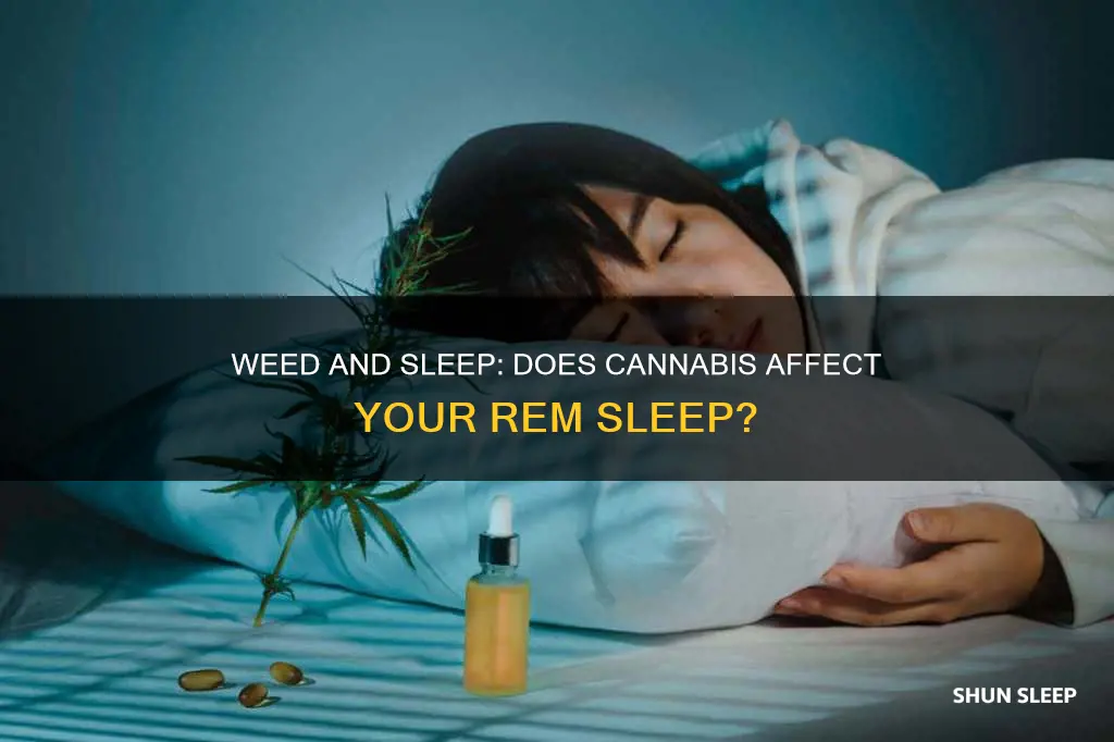 do you enter rem sleep if you smoke weed