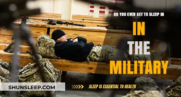 Military Life: The Reality of Sleep Schedules and Rest Days