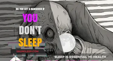 No Sleep, No Problem? Exploring Hangovers Without Rest