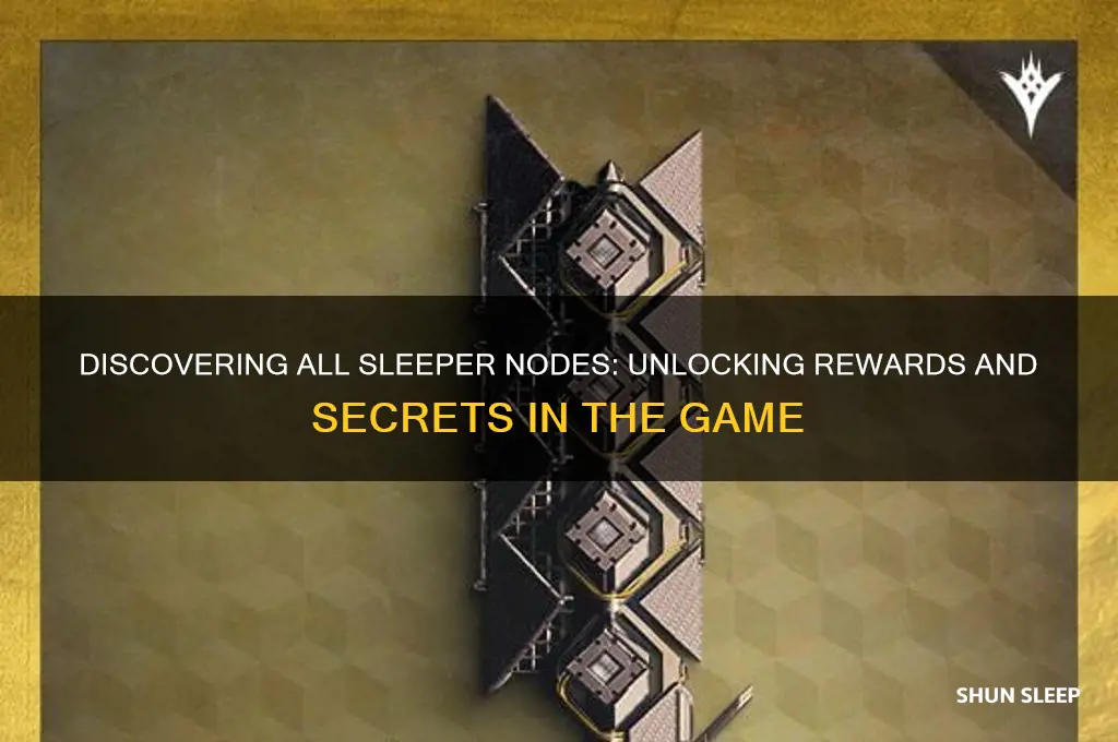 do you get anything for finding all sleeper nodes