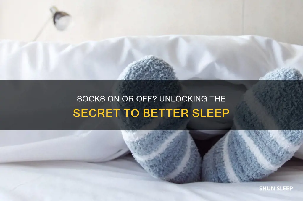 do you get better sleep with socks on