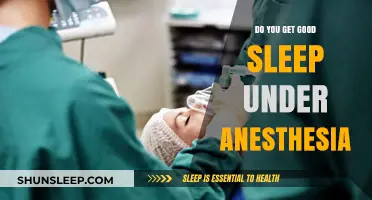 Sleeping Under Anesthesia: Understanding the Quality of Rest During Surgery
