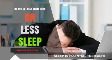 Sleep Deprivation's Impact: Does Less Sleep Mean Less Productivity?
