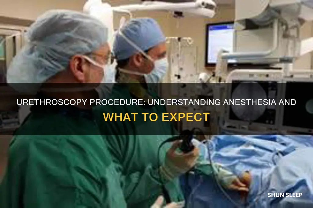 do you get put to sleep for a urothscopy