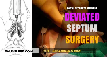 Deviated Septum Surgery: Understanding Anesthesia and What to Expect