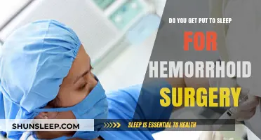 Hemorrhoid Surgery Anesthesia: What to Expect During the Procedure