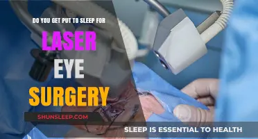 Laser Eye Surgery Anesthesia: Do You Get Put to Sleep?