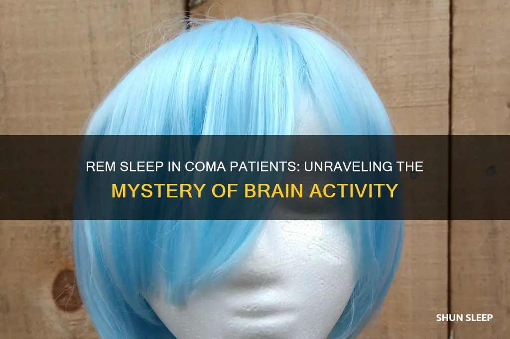 do you get rem sleep in a coma