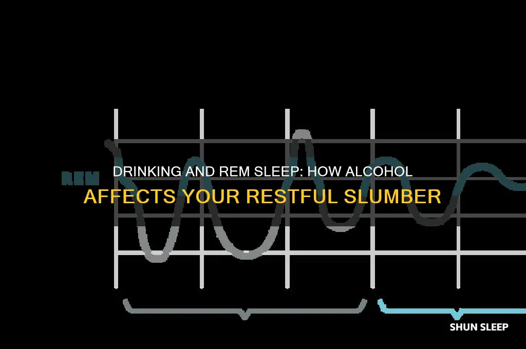 do you get rem sleep when drunk