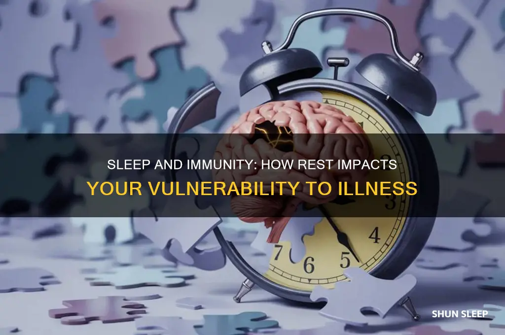 do you get sick easier when you sleep
