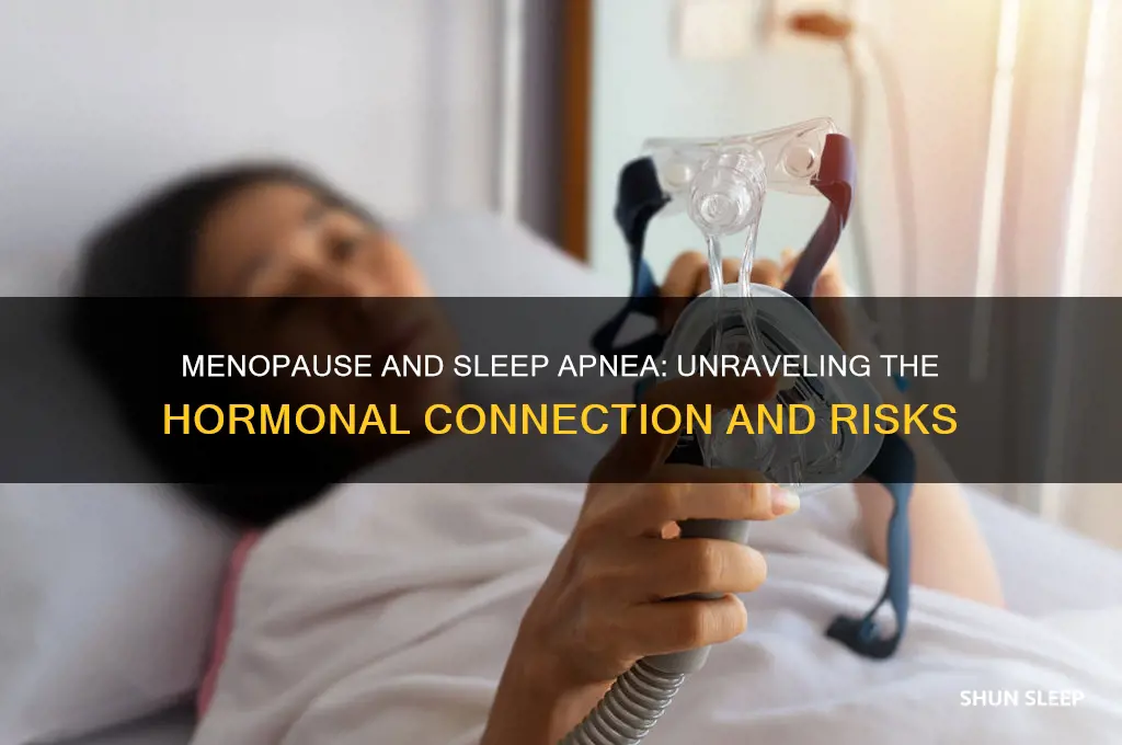 do you get sleep apnea when you menopause