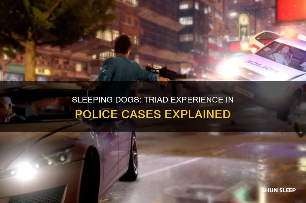 do you get triad experience on police cases sleeping dogs