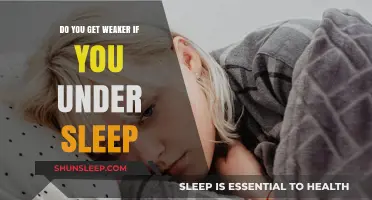 Under Sleeping: How Lack of Sleep Weakens Your Body and Mind