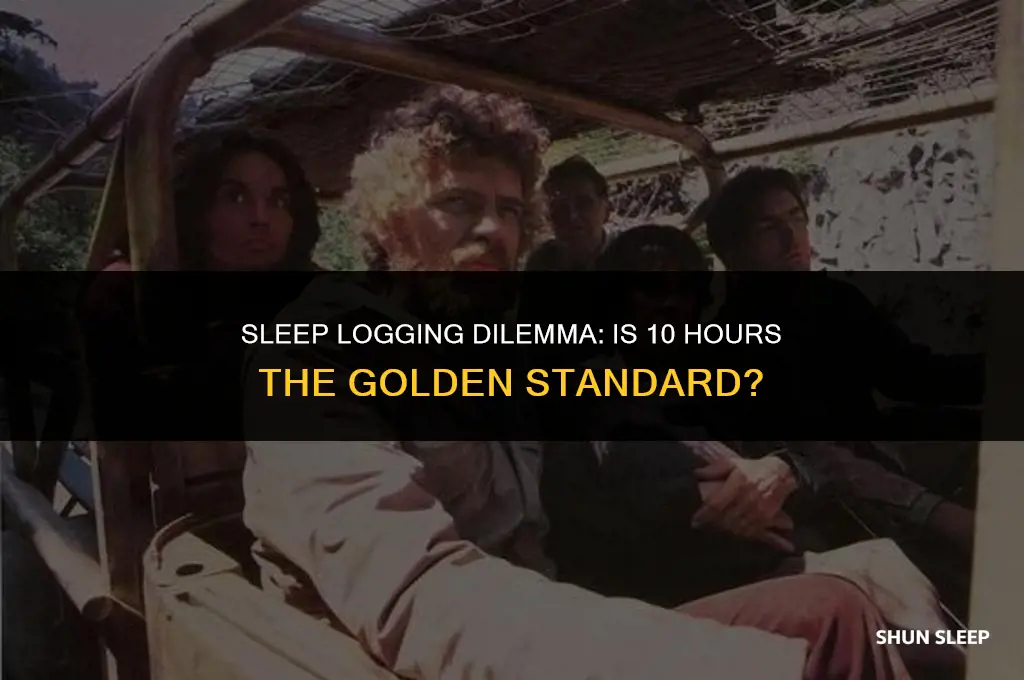 do you have to show 10 hours sleep on logbook