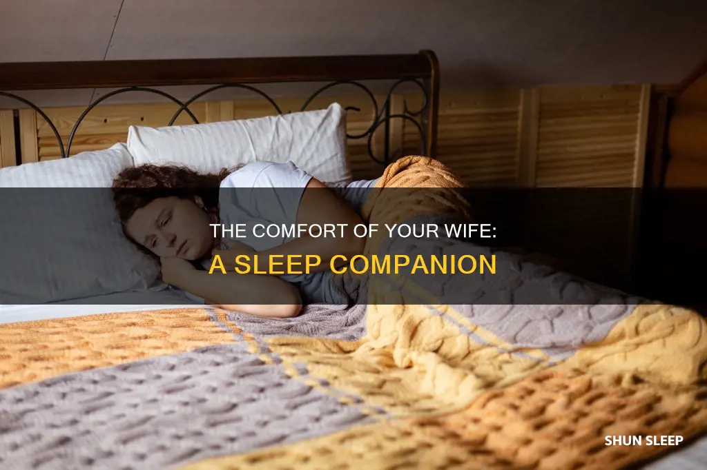 do you have trouble sleeping without your wife