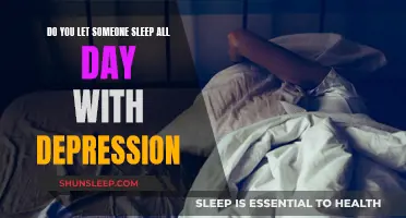 Letting Someone Sleep All Day: Helping or Hindering Depression?