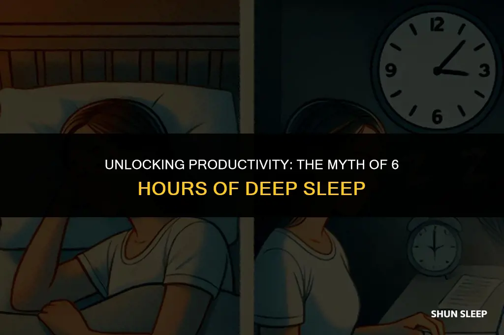 do you need 6 hours of deep sleep