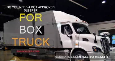 Sleeper Berths in Box Trucks: DOT Rules and Regulations